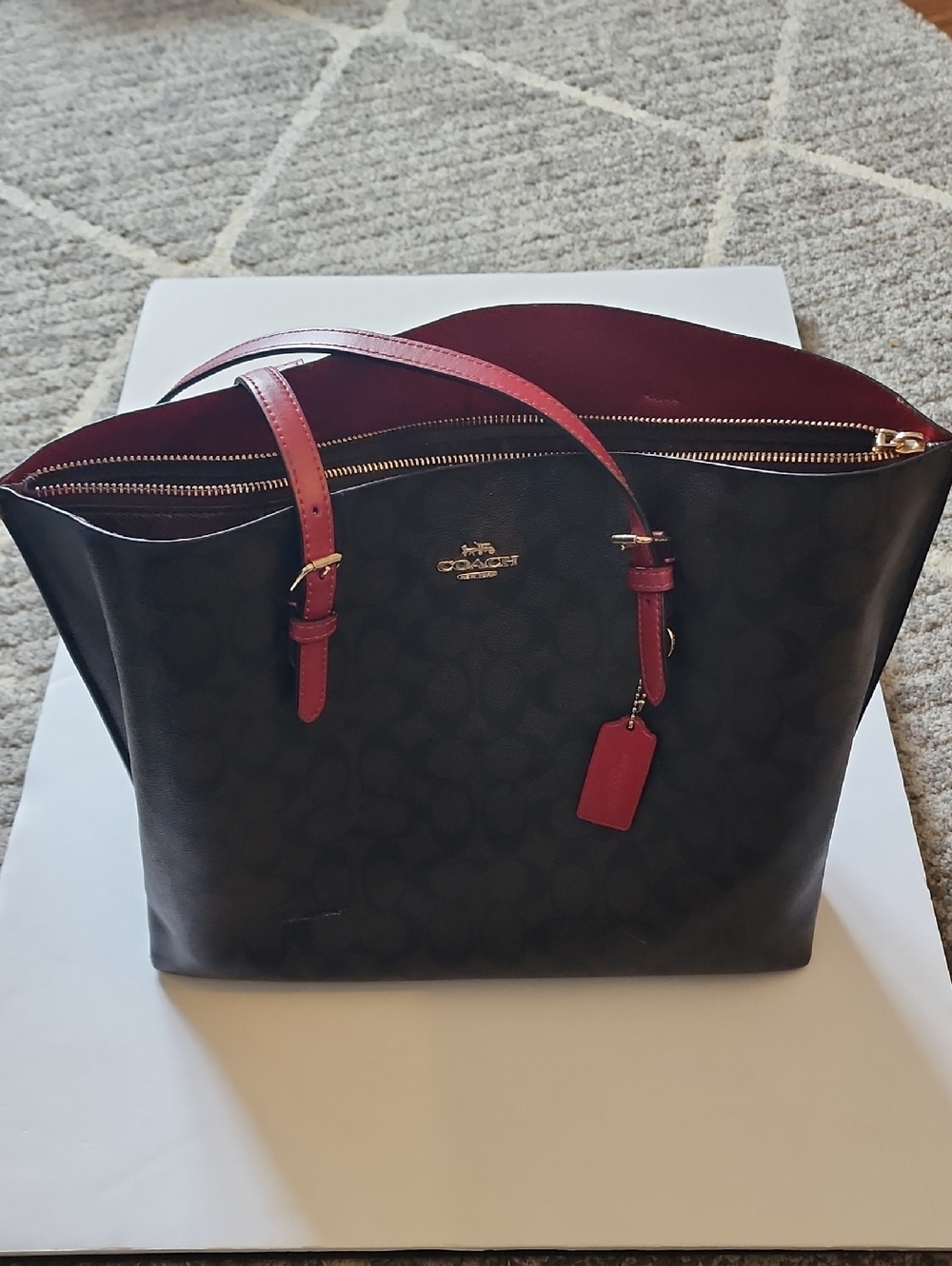 Coach Mollie Tote. PROJECT BAG.